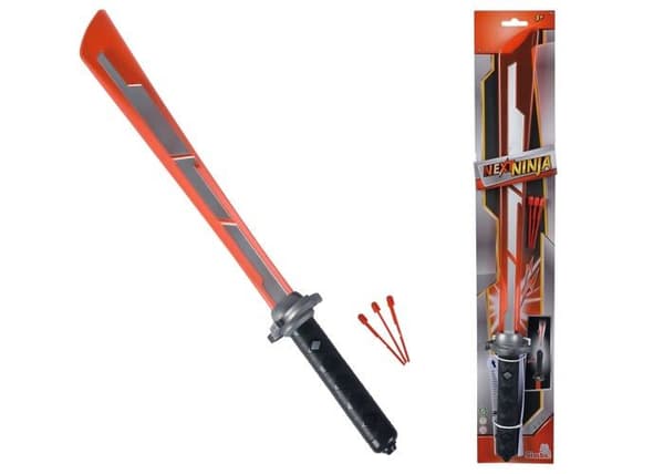 Fiktiv vapen - stav - svärd - Simba stav *****Next Ninja svärd n/b 60cm + pilar 804-2586