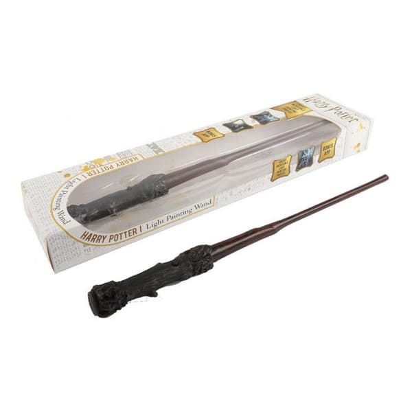 Harry Potter Wand - Ljusmålning Harry - Wow Stuff - Resin Replica med LED-belysningsspets
