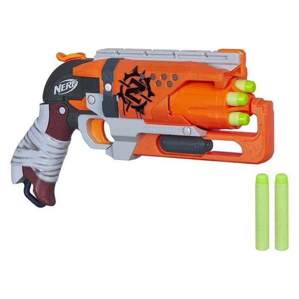 Nerf Zombie Hammershot pistol med roterande pipa - NERF - För barn från 8 år och uppåt