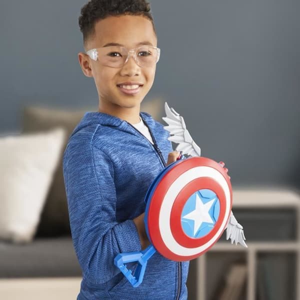 NERF Blaster Skyshot, skydd för kostym, Marvel Studios Captain America Brave New World, Från 5 år