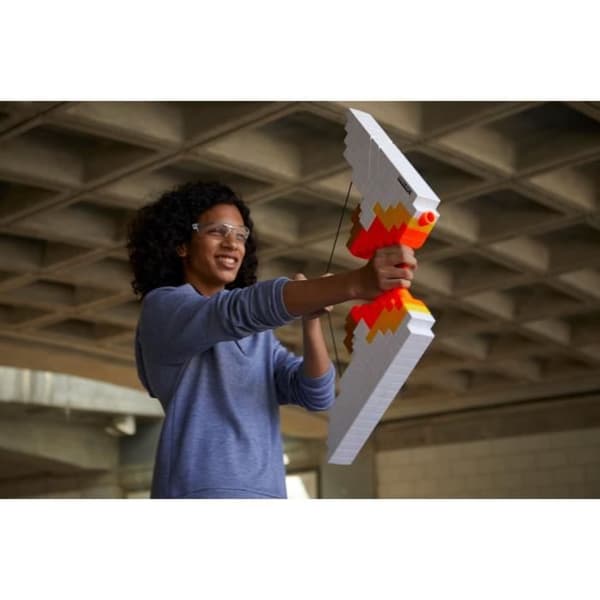 Nerf Minecraft Sabrewing Motorized Bow - 8 Dart - Minecraft Inspired