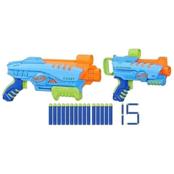 Skjutspel - NERF - Nerf Elite Jr Ultimate Starter Set - Blandat - Flerfärgad - 6 år