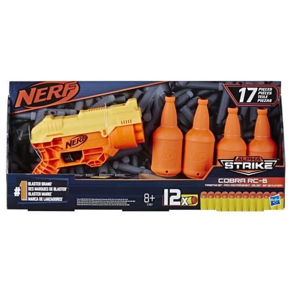 Dartpistol - NERF - Alphastrike Cobra RC-6 - För barn från 8 år och uppåt