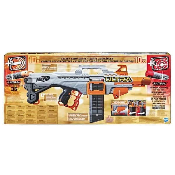 Dartblaster - NERF - Ultra Select - Avstånd och precision - 20 pilar ingår