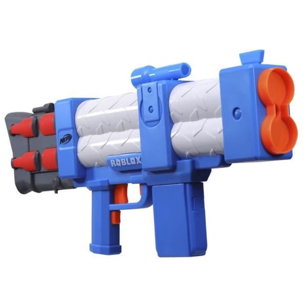 Nerf Roblox Arsenal, Motorized Pulse Laser Blaster, 10 Dart, Magasin och virtuell artikelkod i spelet, F2484EU5