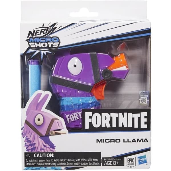 NERF - Fortnite Micro Bombs Away! - mini - Dart Blaster - Glider Fortnite Bombs Away! - innehåller 2 NERF - Elitpilar