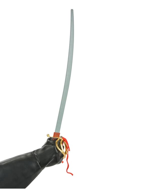 Krigssværd i plastik 68 cm.Size-One size