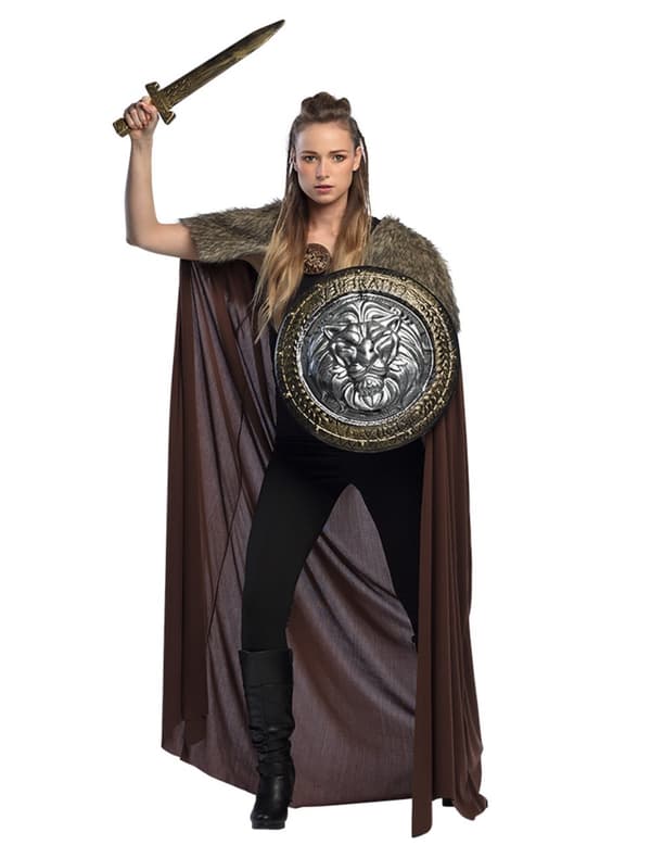 Gladiaattorin rekvisiittasetti - sis.suojakilven ja taistelumiekan.Size-One size