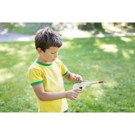 Spel - Gummibandsgevär - Brun - 12 gummiband inkluderade - Från 6 år - Kille