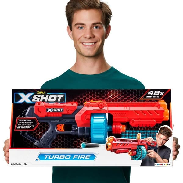 Pistol med Pilar Zuru TURBO FIRE