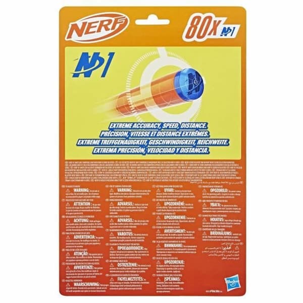 Pistol med Pilar Nerf N-Series