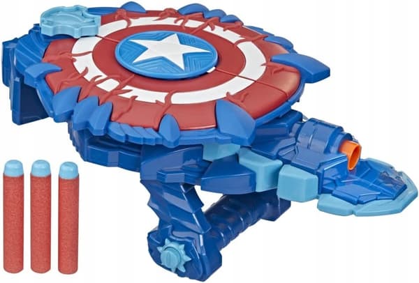 HASBRO NERF MECH STRIKE Captain Americas Shield Captain America