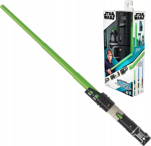 Hasbro Star Wars Luke Skywalker -valomiekka vihreä