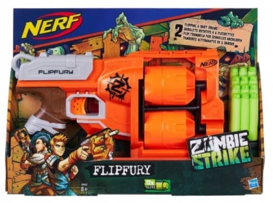 NERF Zombie Strike Hasbro FlipFury A9603 pistol