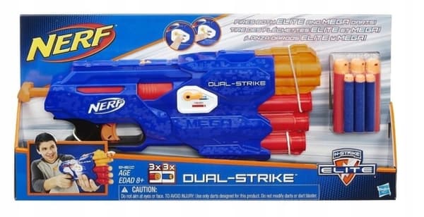 NERF N-Strike Elite Dual-Strike-pistol Hasbro