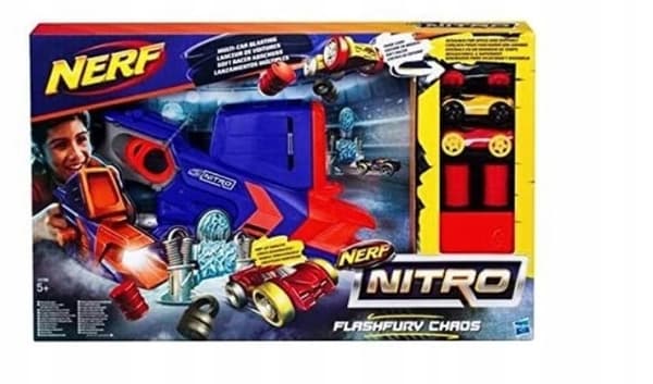 HASBRO NERF NITRO FLASHFURY CHAOS BILLAUNCHER