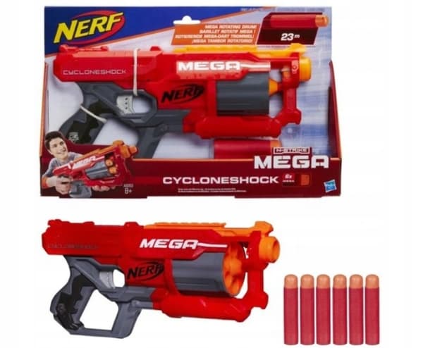 NERF Elite Mega Cycloneshock A9353 Hasbro-pistol