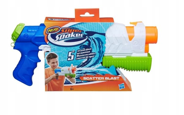 NERF Scatter Blast Super Soaker Vandpistol