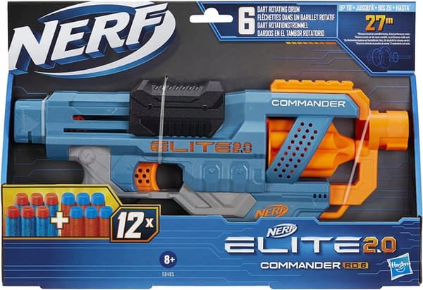 Nerf Elite 2.0 Commander RD-6 riffelpistol