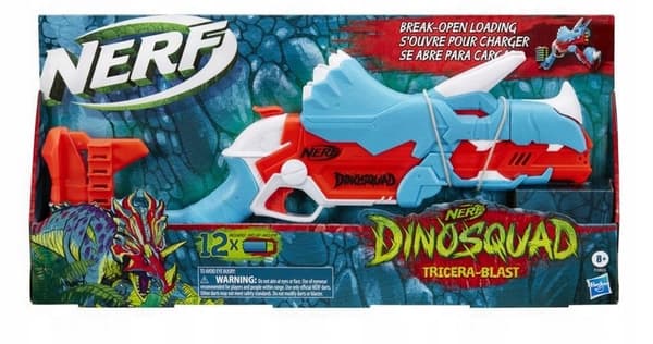 Nerf DinoSquad Tricera-Blast Launcher F0803 Dino
