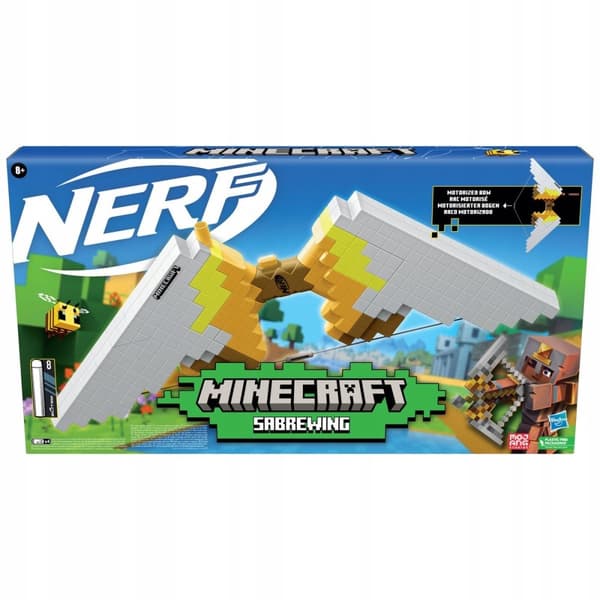 NERF Armbrøst Bue Minecraft Sabel Hasbro F4733