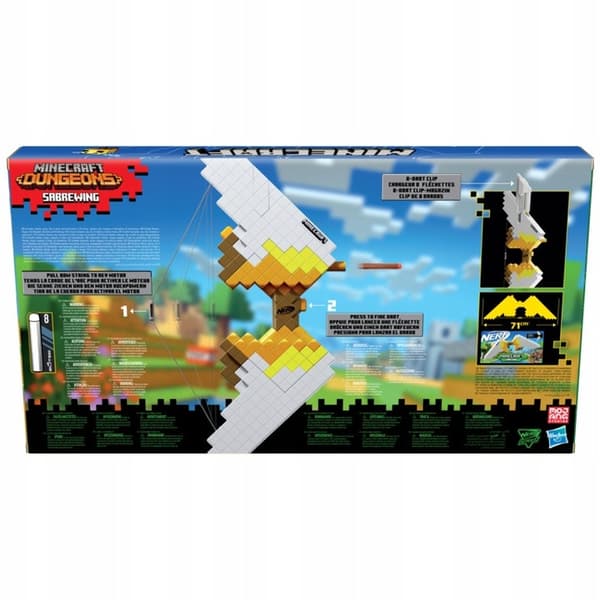 NERF Armbrøst Bue Minecraft Sabel Hasbro F4733