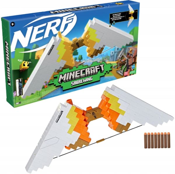 NERF Armbrøst Bue Minecraft Sabel Hasbro F4733