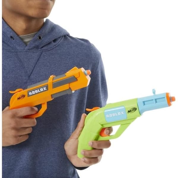 NERF - Roblox Jailbreak: Armory - 2 Blasters - 10 NERF-pilar - Kod för virtuellt föremål i spelet