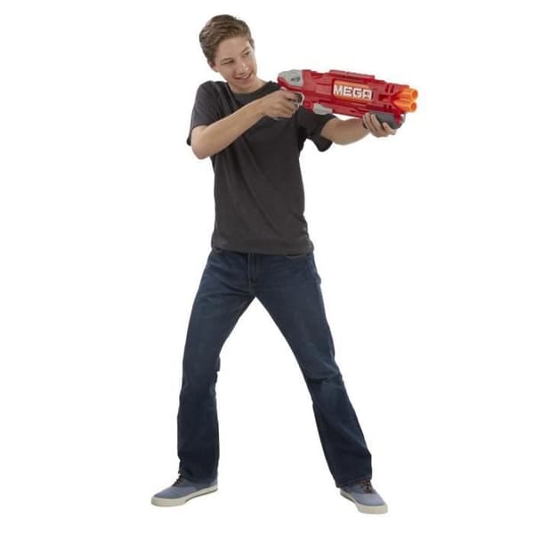 NERF MEGA - Double Breach - Front Loading 2-Dart Whistling Gun