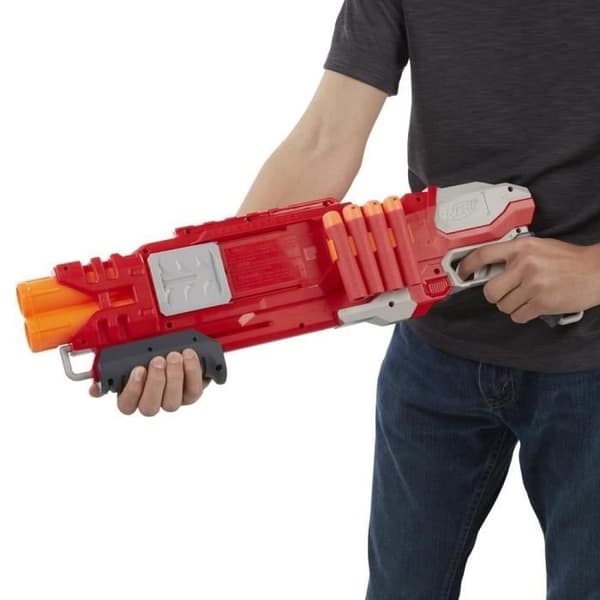 NERF MEGA - Double Breach - Front Loading 2-Dart Whistling Gun