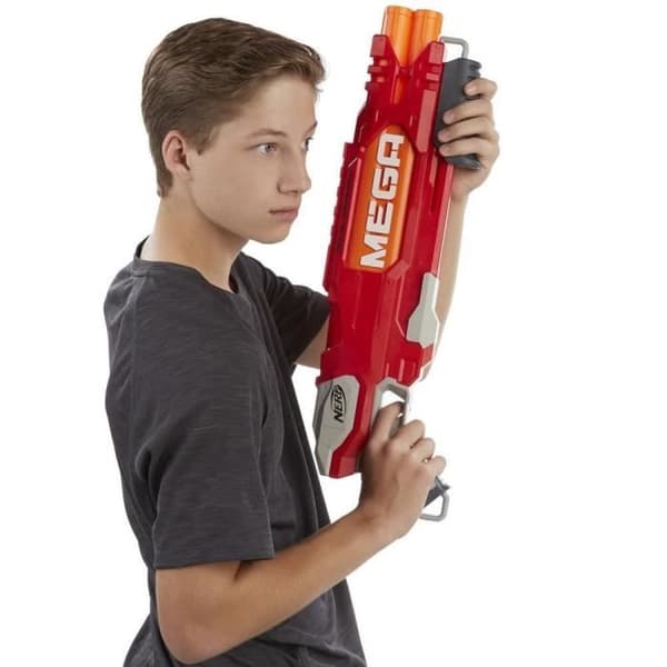 NERF MEGA - Double Breach - Front Loading 2-Dart Whistling Gun