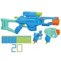 Miniatyrbild 1 av 6: Nerf Elite 2.0 Tactical Pack - NERF - Operator DB-2, Trio TD-3, Ace SD-1 - 20 pilar ingår