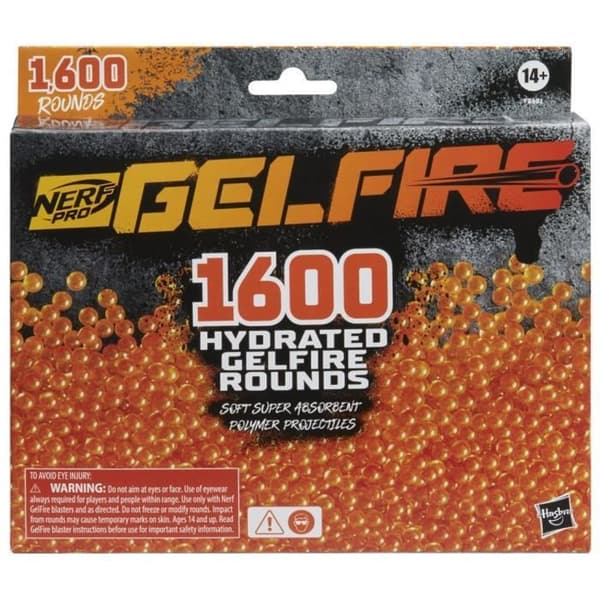 Nerf Pro Gelfire refill 1600 hydratiserade bollar - NERF - För Nerf Pro Gelfire blasters - Från 14 år