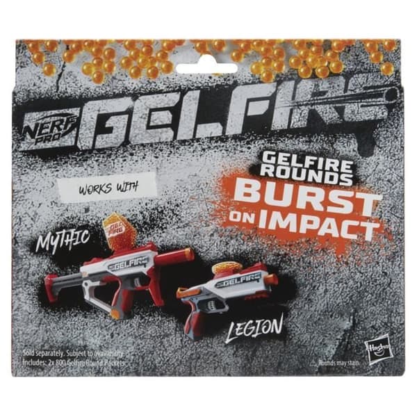 Nerf Pro Gelfire refill 1600 hydratiserade bollar - NERF - För Nerf Pro Gelfire blasters - Från 14 år