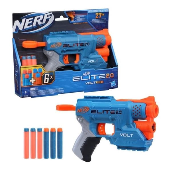 Nerf - Nerf Elite2 Volt SD 1 Blaster + 8 officiella Nerf Elite Firestrike Dart