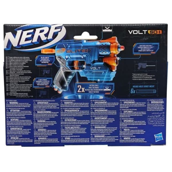Nerf - Nerf Elite2 Volt SD 1 Blaster + 8 officiella Nerf Elite Firestrike Dart