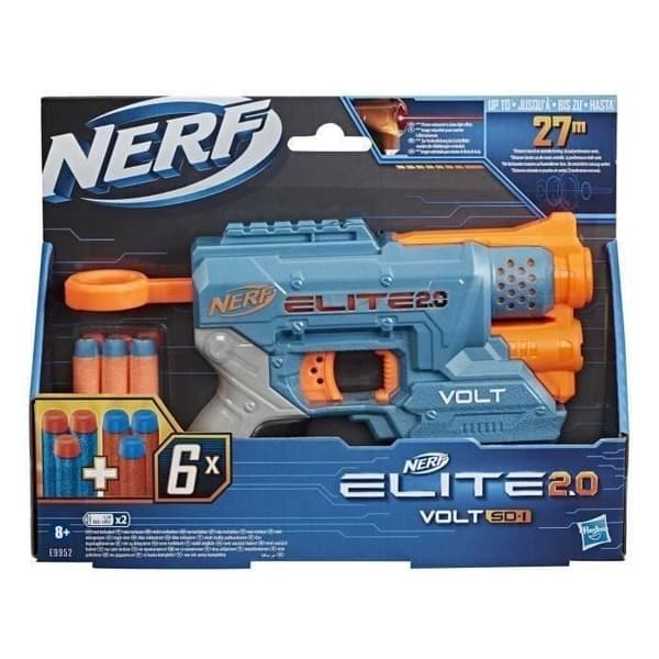 Nerf - Nerf Elite2 Volt SD 1 Blaster + 8 officiella Nerf Elite Firestrike Dart