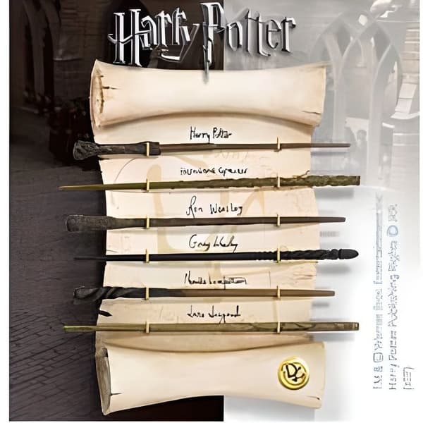 Dumbledore's Army Magic Wands - Harry Potter - Noble Collection - Set om 6 - Från 3 år