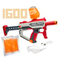 Miniatyrbild 1 av 4: Nerf Pro Gelfire Mythic Blaster 1600 Gelfire Hydrate Bullet Magazine för 800 kulor med batteri och glasögon