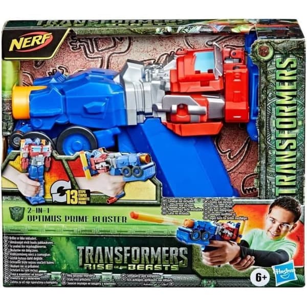 Nerf Blaster 2 in 1 Optimus Prime - Transformers: Rise of the Beasts
