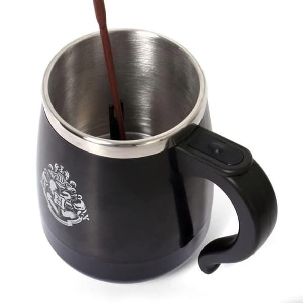 Harry Potter Wandmugg med unik automatisk omrörare