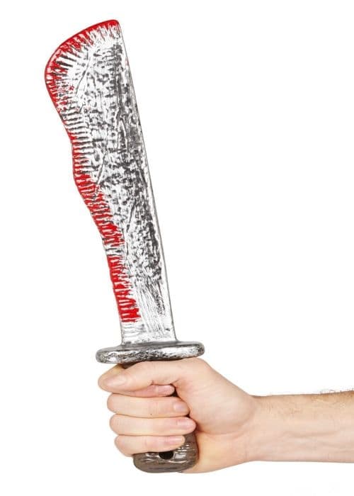 P'TIT Clown re67007 - Blodig machette på 31 cm