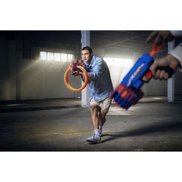 Roterende blaster - ZURU - XSHOT Insanity Mad Mega Barrel - Blaster med 72 pile og 27 meter rækkevidde