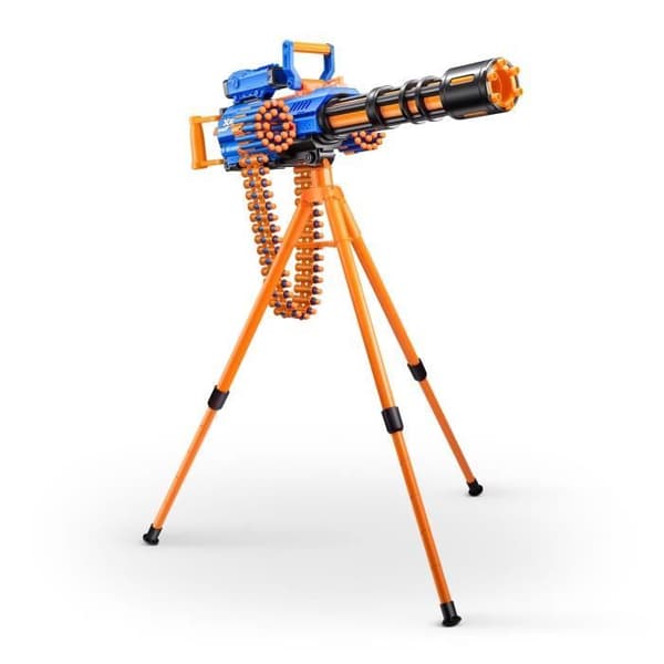 Motoriseret blaster - ZURU - X-SHOT Rage Fire - 40 pile - Stativ inkluderet - Rækkevidde 27 m