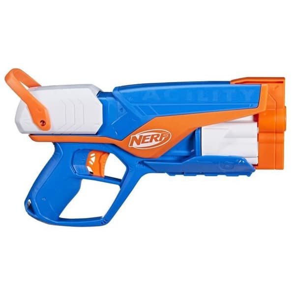 NERF Blaster Agility N-sarja, 12 Nerf N1 -nuolta vain Nerf N -sarjan blastereihin, 6-nuolen piippu, ulkopelit