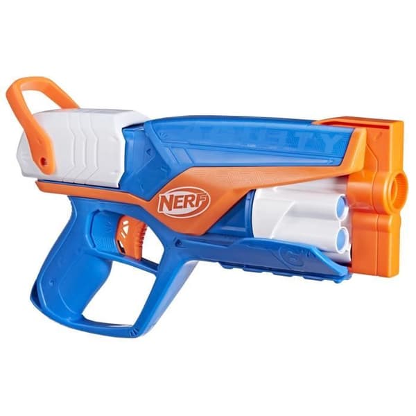 NERF Blaster Agility N-sarja, 12 Nerf N1 -nuolta vain Nerf N -sarjan blastereihin, 6-nuolen piippu, ulkopelit