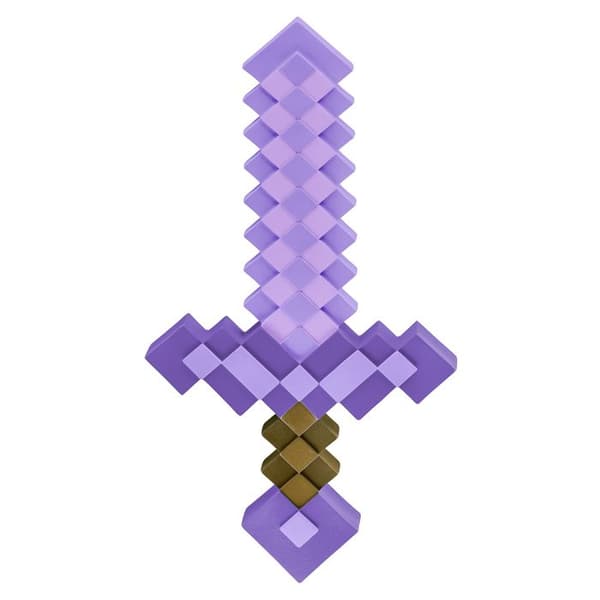 Epée Minecraft förtrollad sten barn
