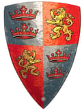 Miniatyrbild 1 av 6: Prins Lejonhjärta Skumsköld 57 x 10,5 cm 2 lager