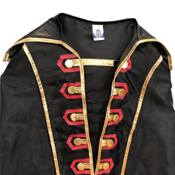 Pirat kappa Captain Cross för utklädnad