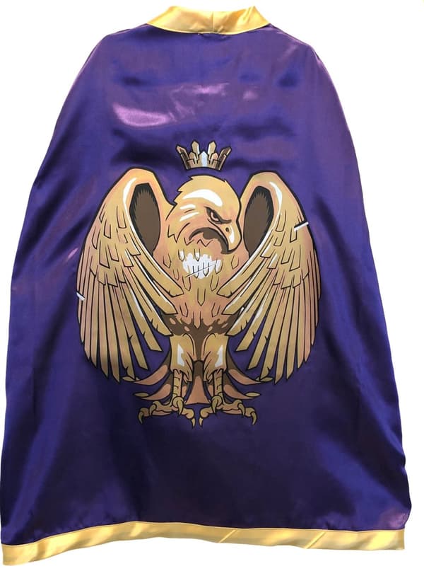 Golden Eagle riddar kappa kostym
